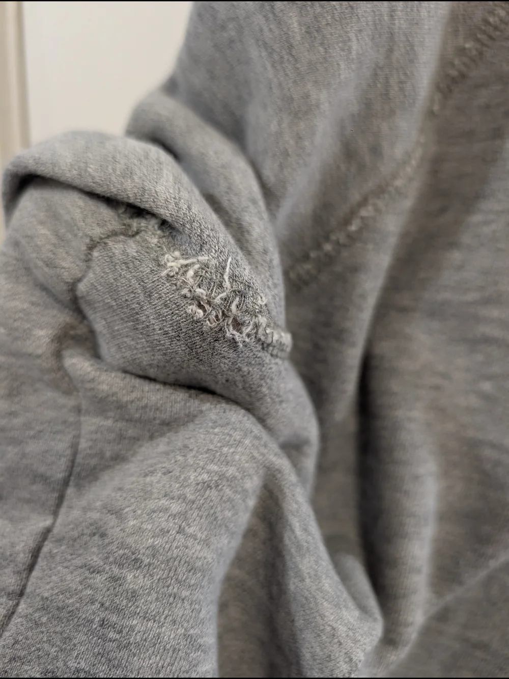 J. Crew Men's Heather Gray Crewneck Sweatshirt - Picture 7 of 8